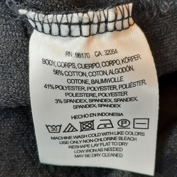 Deletta Blouse Womans Small Navy Blue Bohemian Hippie Feminine Business School - Picture 10 of 10